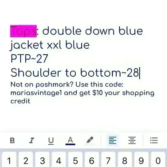 VTG 90s zeelander down blue jacket with hoodie  mens xxl - Picture 7 of 7